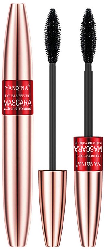 Mascara Noir Volume Fibres Waterproof 4D LAMEILA - Effet Intense, Hypoallergénique, Neuf