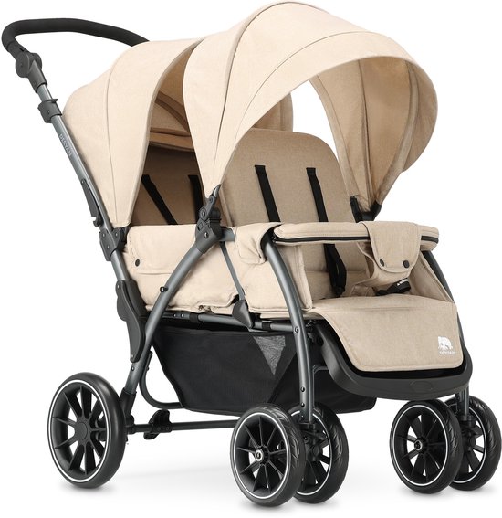 Deryan Luxe Elena Dubbele buggy
