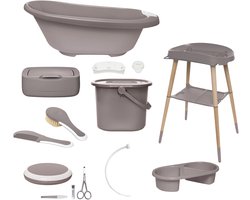 Badset 8 delig Sense Edition Chalk Brown