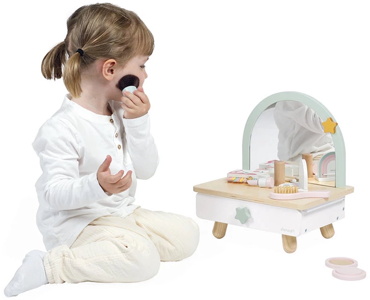 Janod - Unicorn - Houten kappers tafel — afbeelding 8
