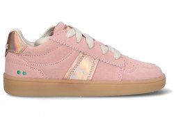 BunniesJR 225451-570 Meisjes Lage Sneakers - Roze - Suède - Veters