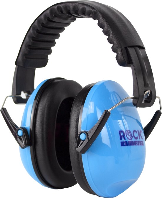 Gehoorbescherming Kinderen Blauw – 27dB Gehoorbeschermers kind - Dempt harde geluiden – Oorkappen blauw