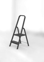 Altrex Grand Step Black huishoudtrap - 2 treden | Stahoogte 1.11 meter