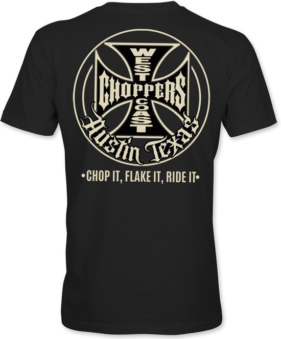 WCC West Coast Choppers T-Shirt Chop It Tee Black-XL | bol