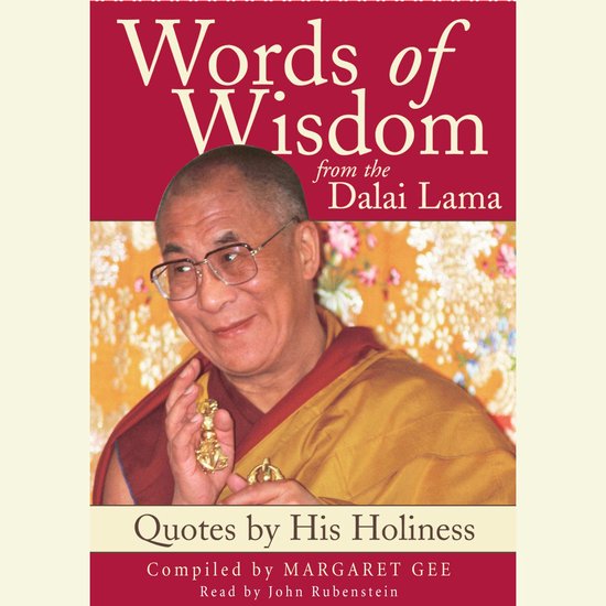 Words of Wisdom: Quotes By His Holiness the Dalai Lama - cover