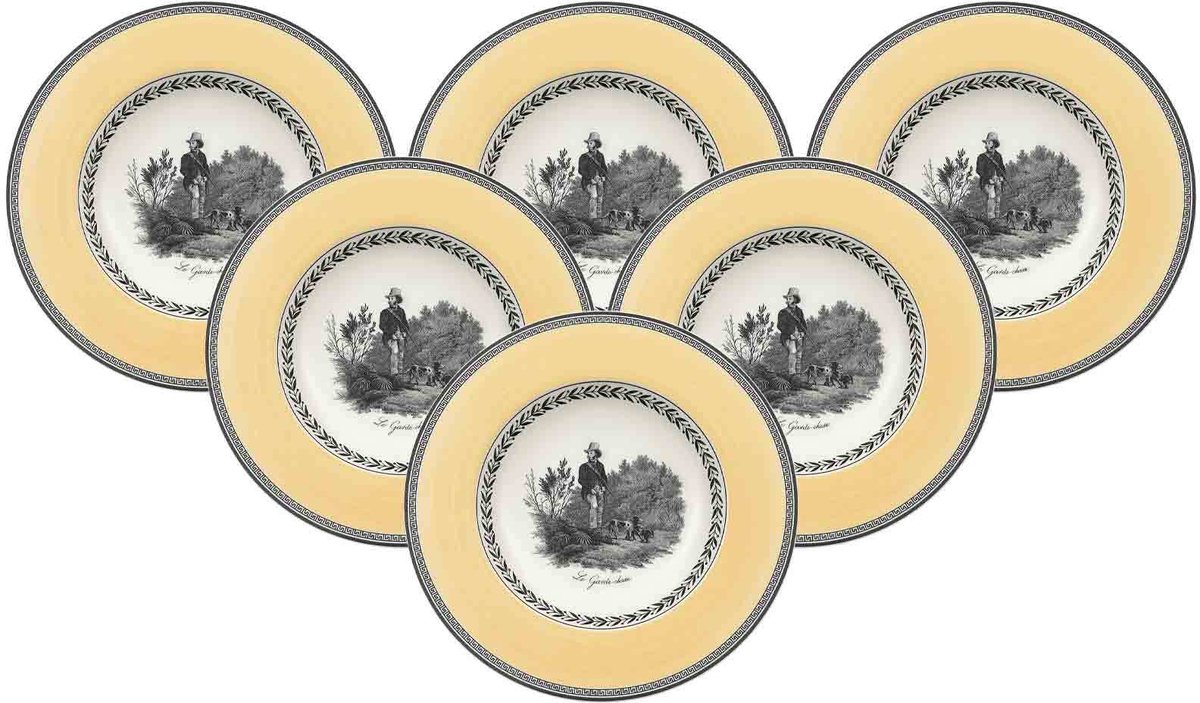 Suppenteller Audun Chasse ø 24,2 cm Set van 6