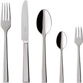 Couverts Villeroy & Boch Play! Chocolate Brown - 24 Pièces - Inox - Manche Plastique Brun - Service 6 Personnes