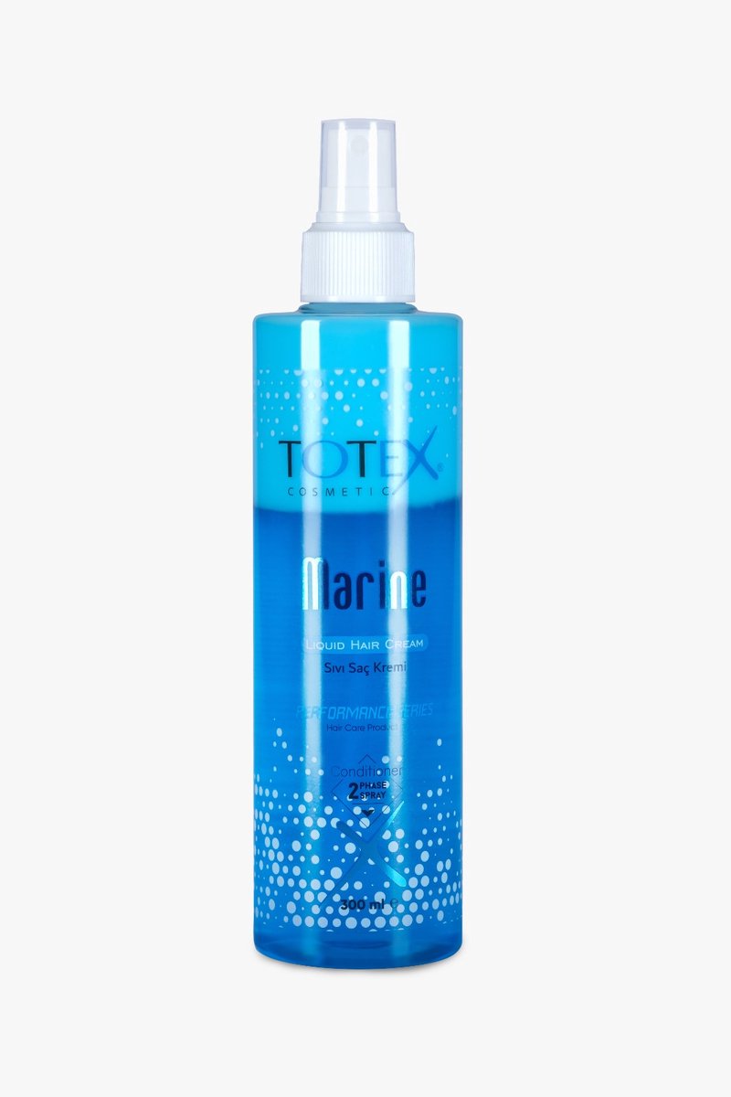 Totex Marine Hair Conditioner Spray Leave-in 2 Phase Conditioning Liquid Hair Cream Detangler & Smooth 300ml