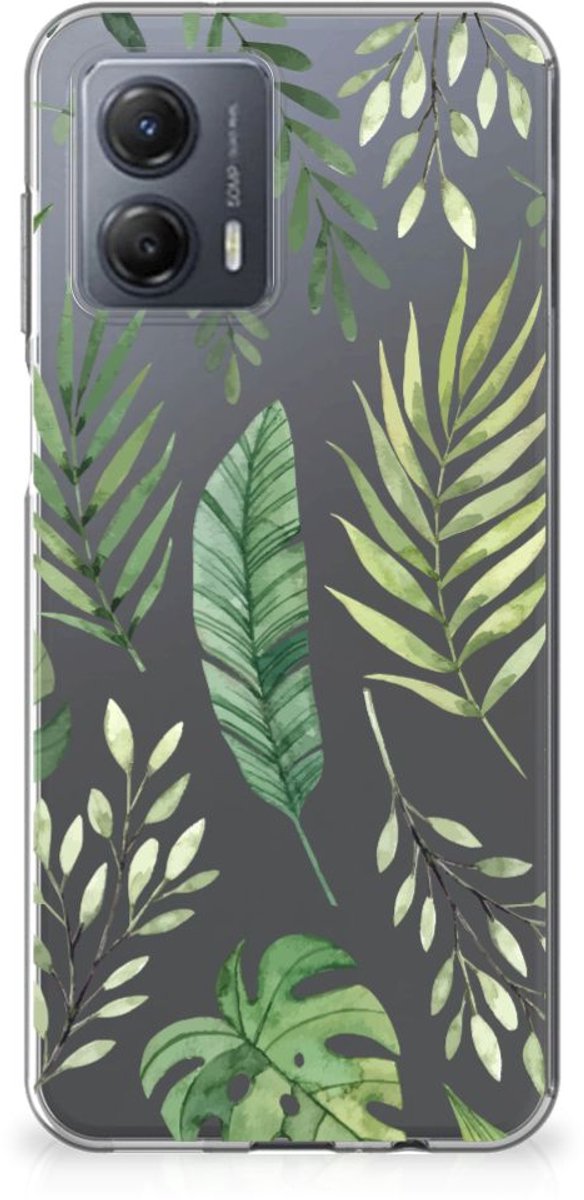 Motorola Moto G53 TPU Case Leaves