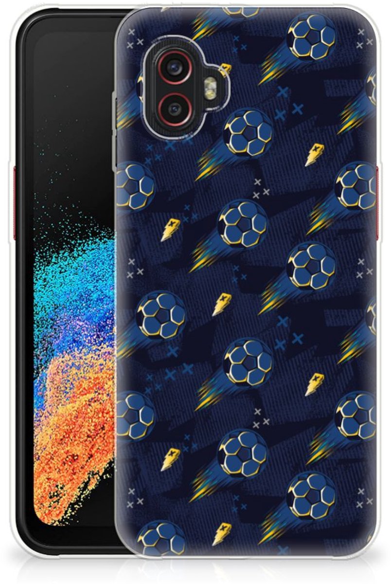 TPU bumper voor Samsung Galaxy Xcover 6 Pro Voetbal