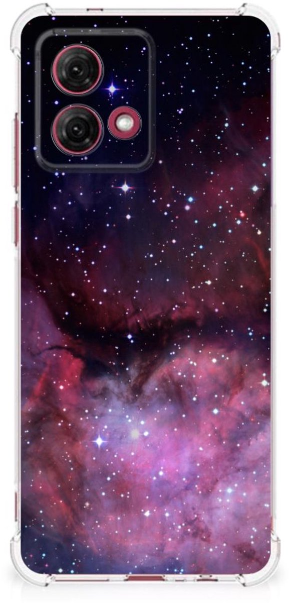 Shockproof Case voor Motorola Moto G84 Galaxy