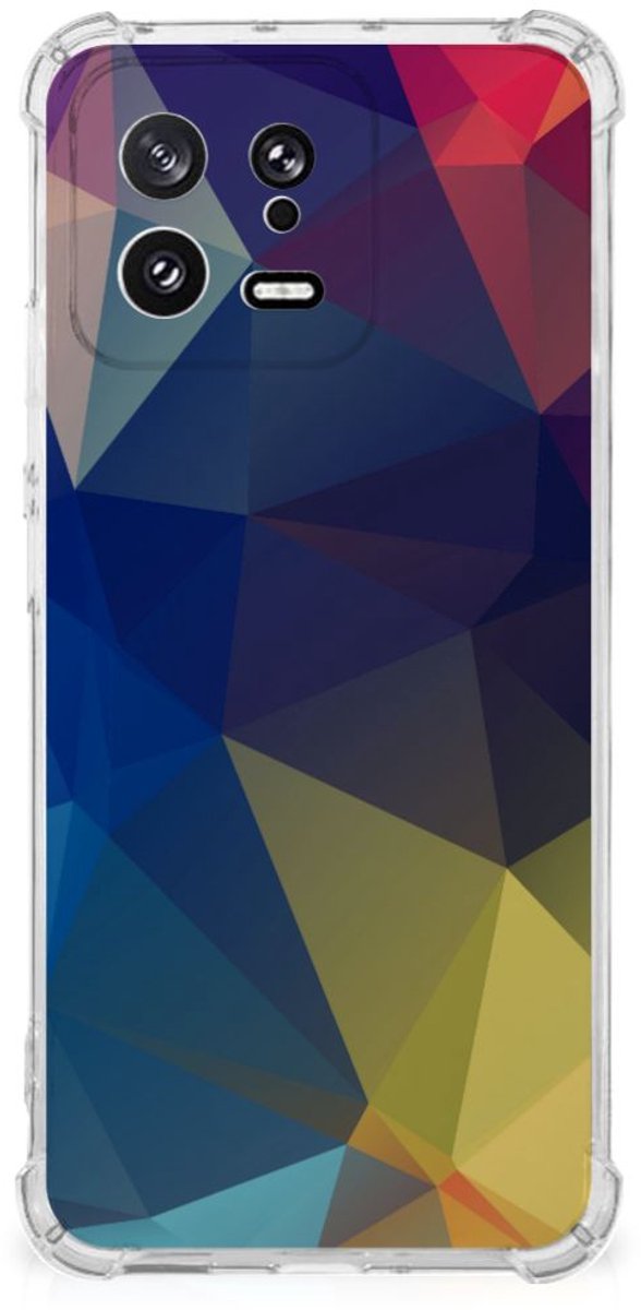 Xiaomi 13 Shockproof Case Polygon Dark