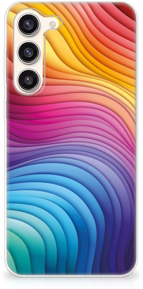TPU Hoesje voor Samsung Galaxy S23 Plus Regenboog