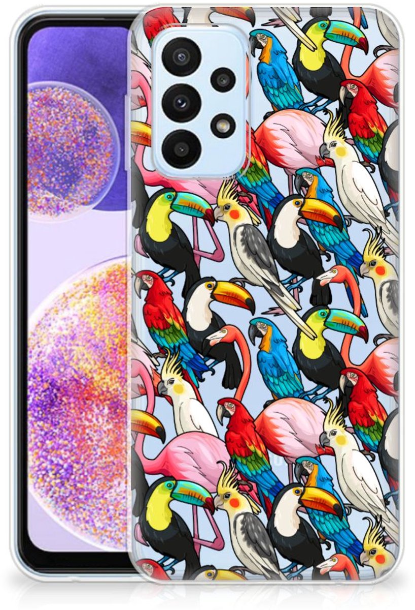 Samsung Galaxy A23 TPU Hoesje Birds