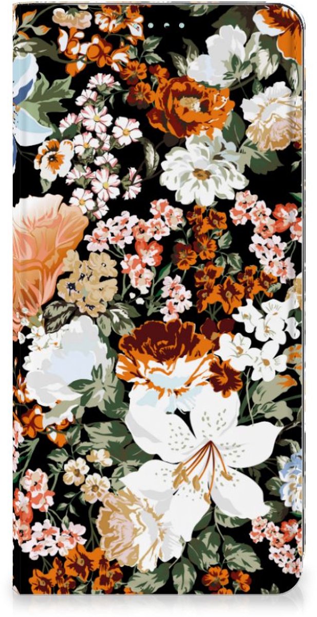 Smart Cover voor OnePlus Nord 3 Dark Flowers