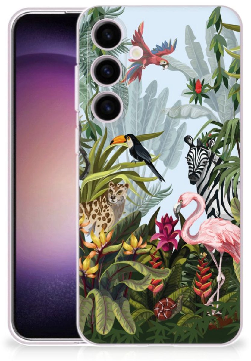 TPU Hoesje voor Samsung Galaxy S24 Jungle