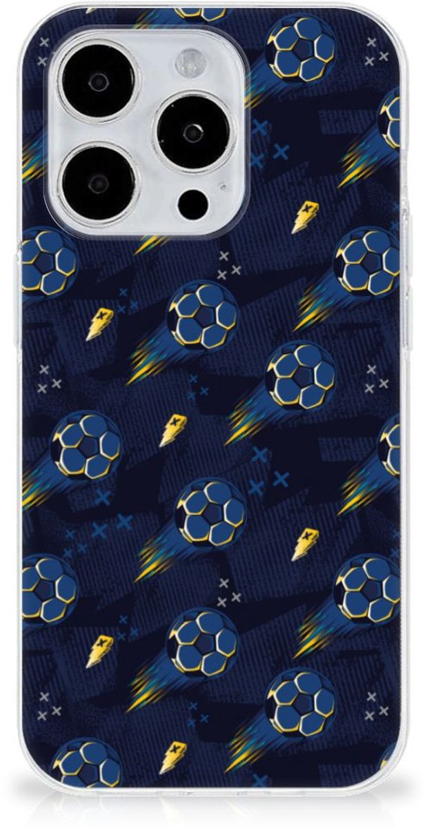 TPU bumper voor iPhone 15 Pro Voetbal