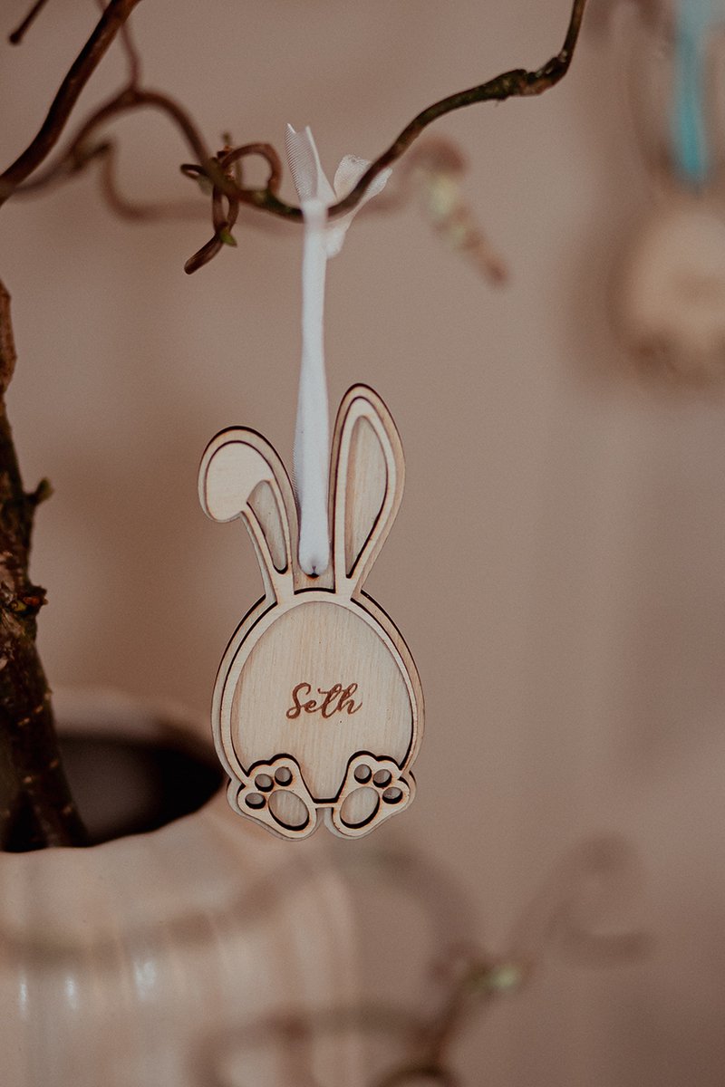BolleToet - Paashanger met naam - Paastak - Easter - personaliseren