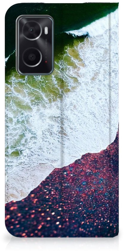 Coque de téléphone OPPO A96 | A76 Flip Cover Mer dans l'Espace