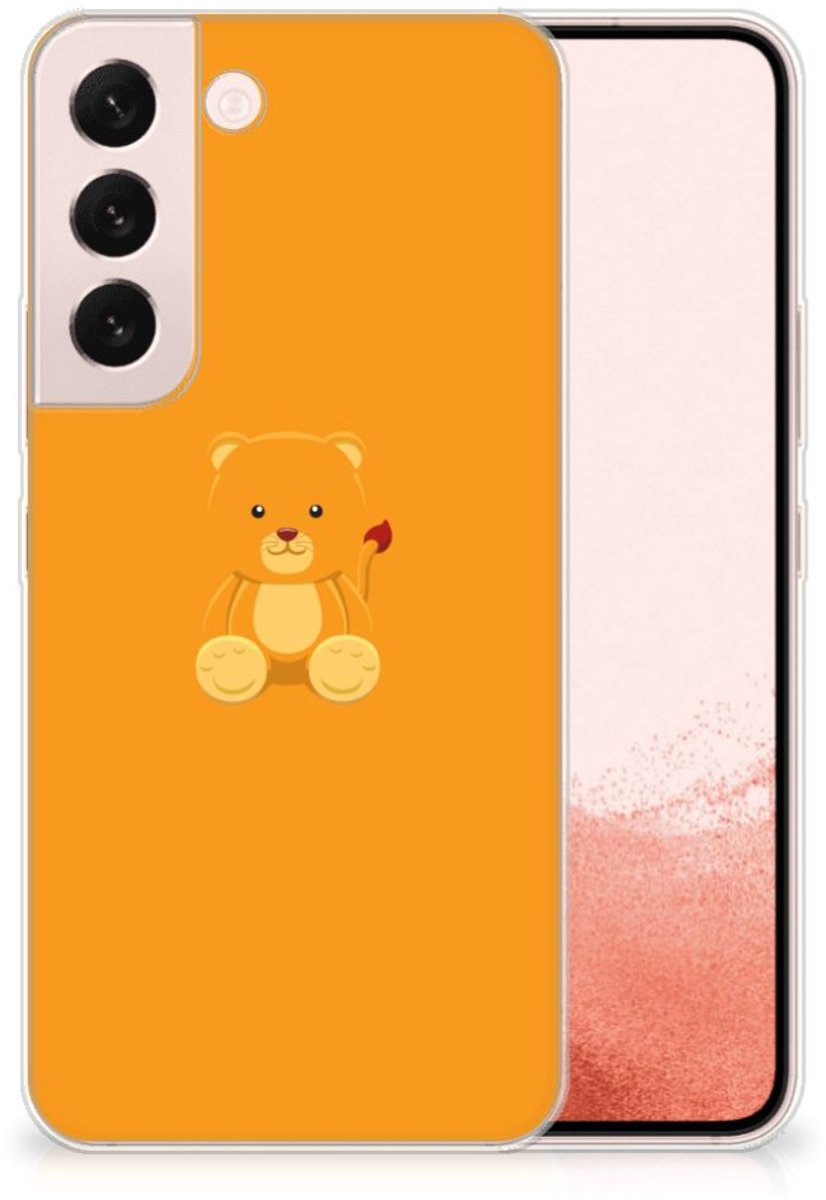 Samsung Galaxy S22 Telefoonhoesje met Naam Baby Beer