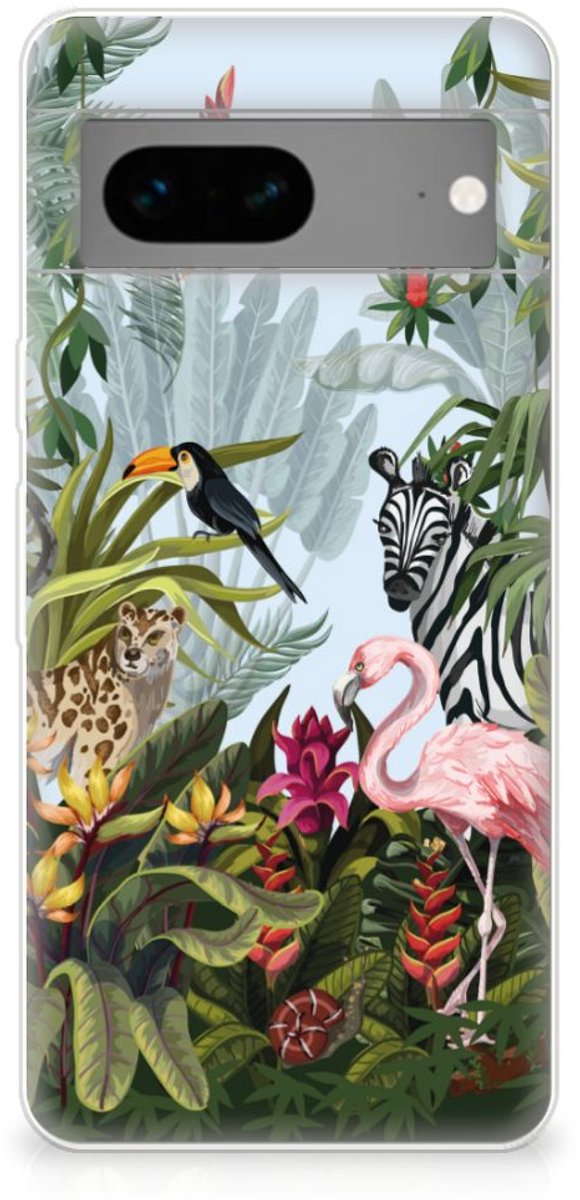 TPU Hoesje voor Google Pixel 7 Jungle