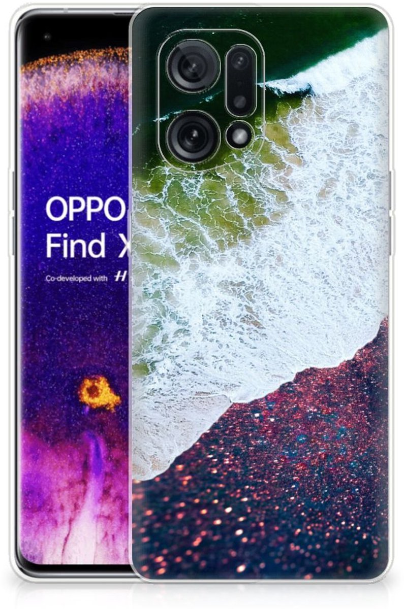 OPPO Find X5 TPU Hoesje Sea in Space