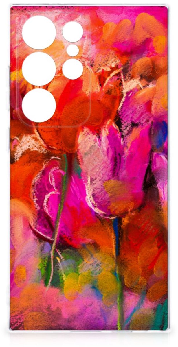 Hoesje maken Samsung Galaxy S24 Ultra Tulips
