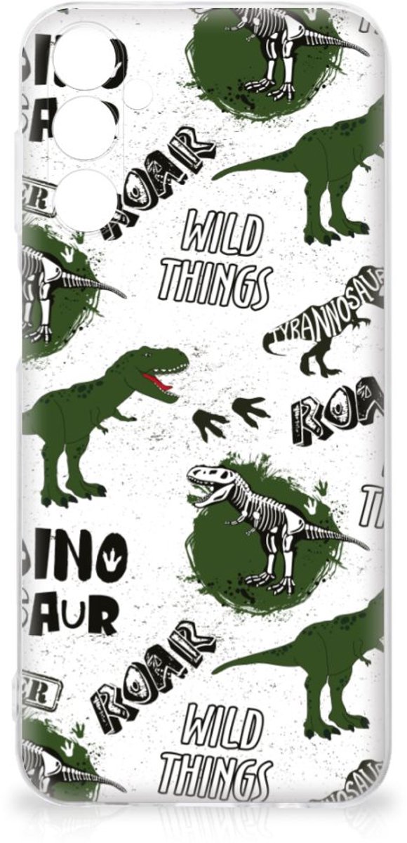 TPU Hoesje voor Samsung Galaxy M14 Dinosaurus