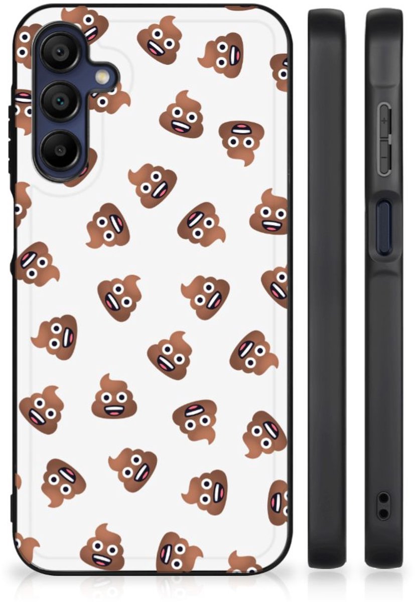 Back Case voor Samsung Galaxy A15 Poep Emojis
