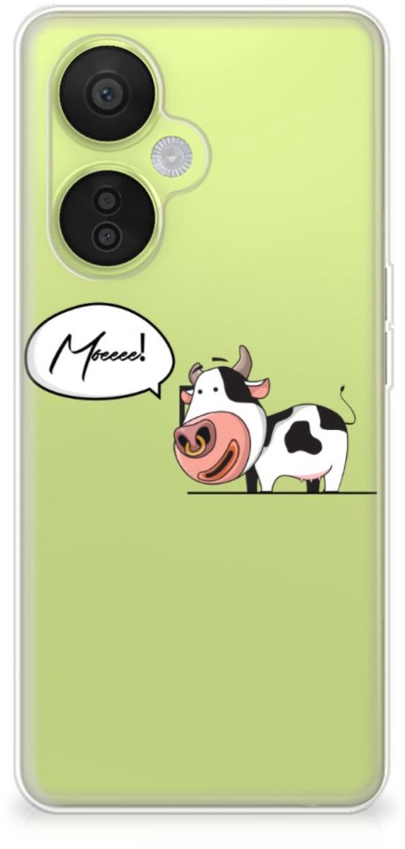 OnePlus Nord CE 3 Lite Telefoonhoesje met Naam Cheeky Cow