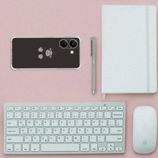 Coque pour smartphone Xiaomi Redmi 13C 4G Case Bumper avec bord transparent Gorilla