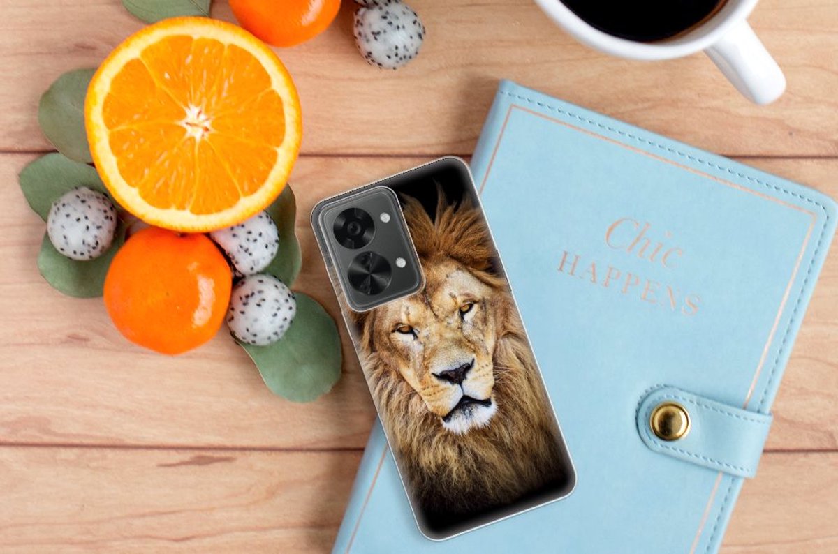 OnePlus Nord 2T TPU Hoesje Leeuw