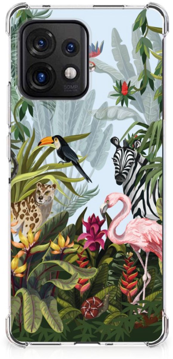 Case Anti-shock voor Motorola Edge 40 Pro Jungle