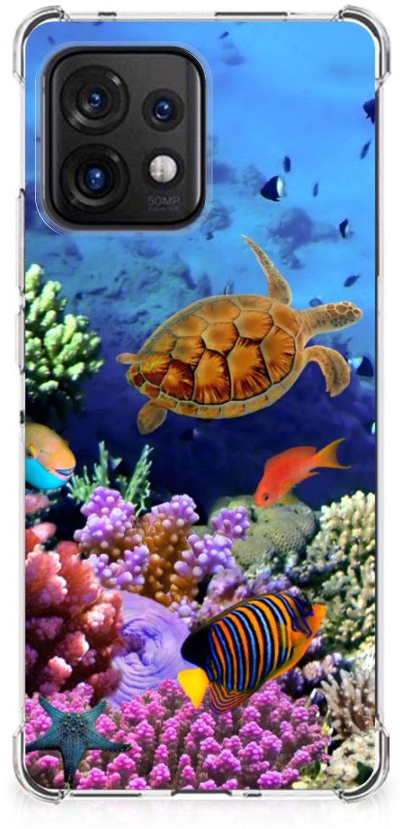 Motorola Edge 40 Pro Case Anti-shock Vissen