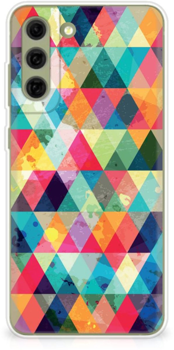 Samsung Galaxy S21FE TPU bumper Geruit