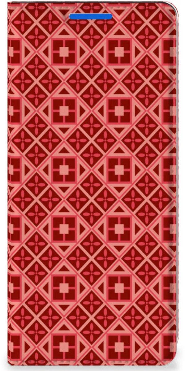 OPPO Reno 6 Pro Plus 5G Hoesje met Magneet Batik Rood