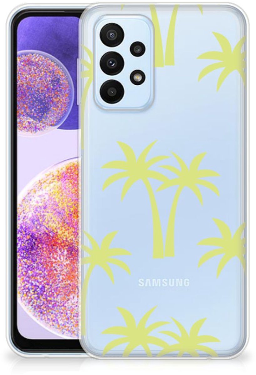Samsung Galaxy A23 TPU Case Palmtrees
