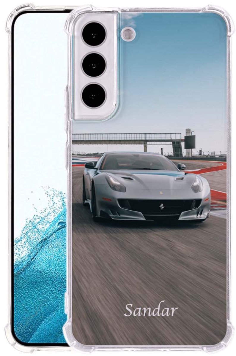 Fotohoesje Maken Galaxy S22 Anti-shock Back Cover