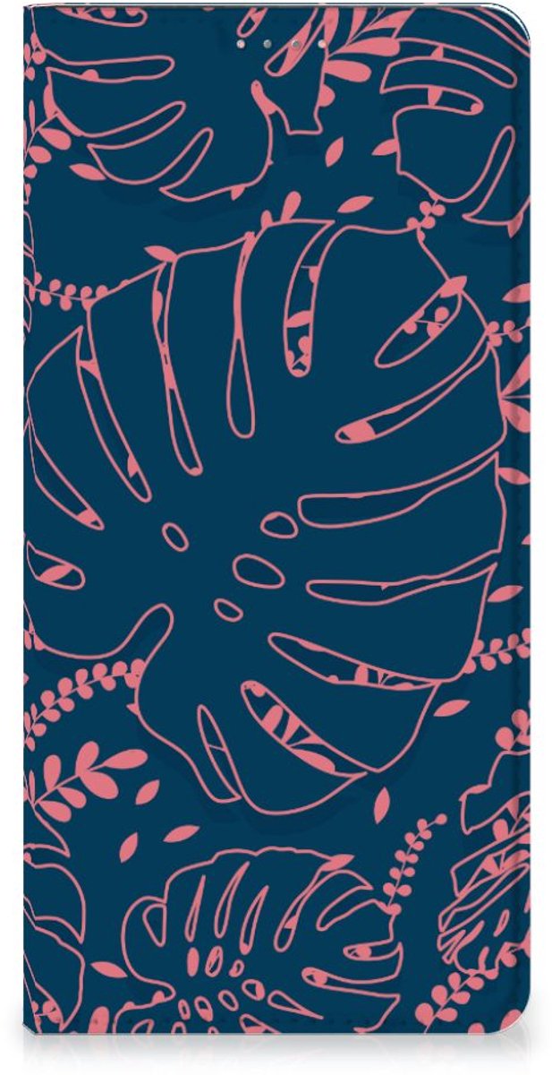 Standcase Hoesje voor Samsung Galaxy A13 (4G) Smart Cover Palm Leaves