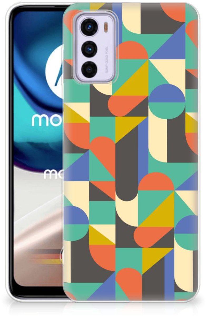 Motorola Moto G42 TPU bumper Funky Retro
