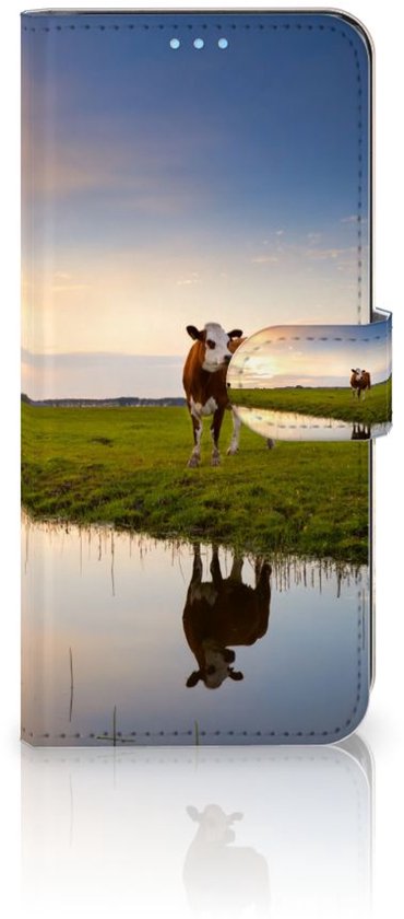 Coque Smartphone OPPO A74 4G Flip Case Vache