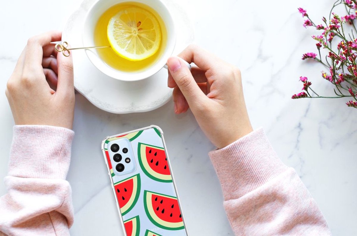 Samsung Galaxy A23 Beschermhoes Watermelons