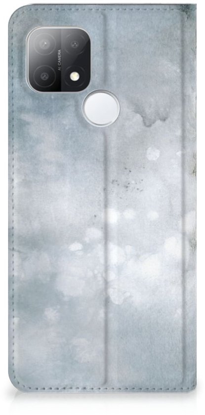Coque Smartphone OPPO A15 Nice Phone Case Peinture Gris