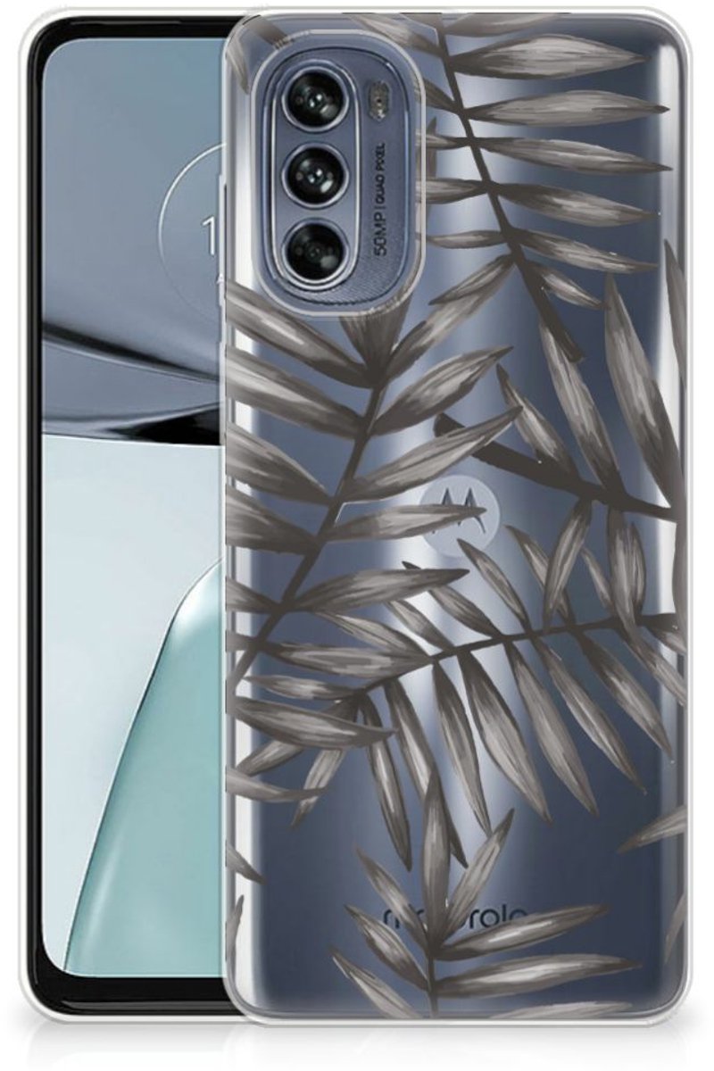 Motorola Moto G62 5G TPU Case Leaves Grey