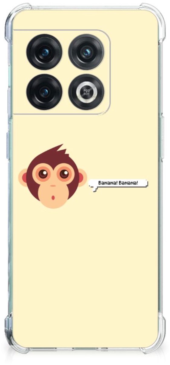 OnePlus 10 Pro Stevig Bumper Hoesje Monkey