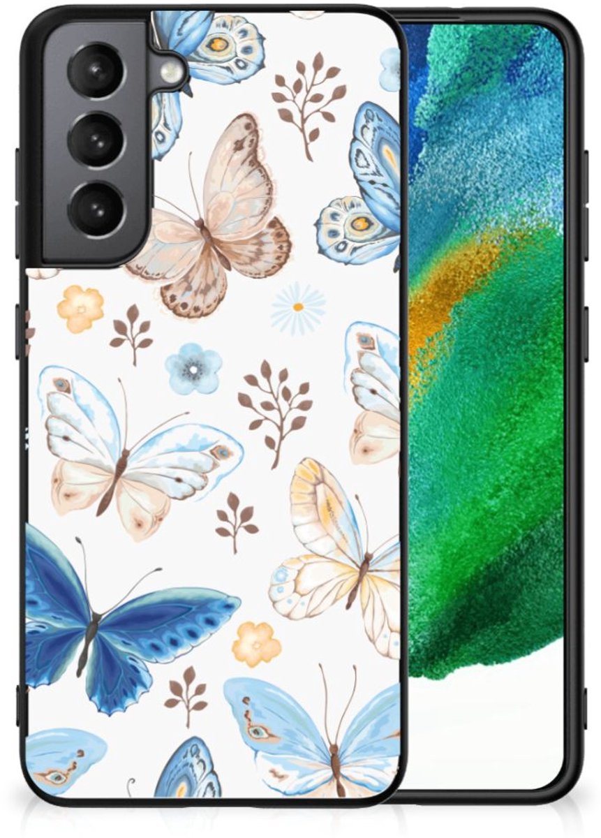 Dierenprint Telefoonhoesje voor Samsung Galaxy S21FE Vlinder