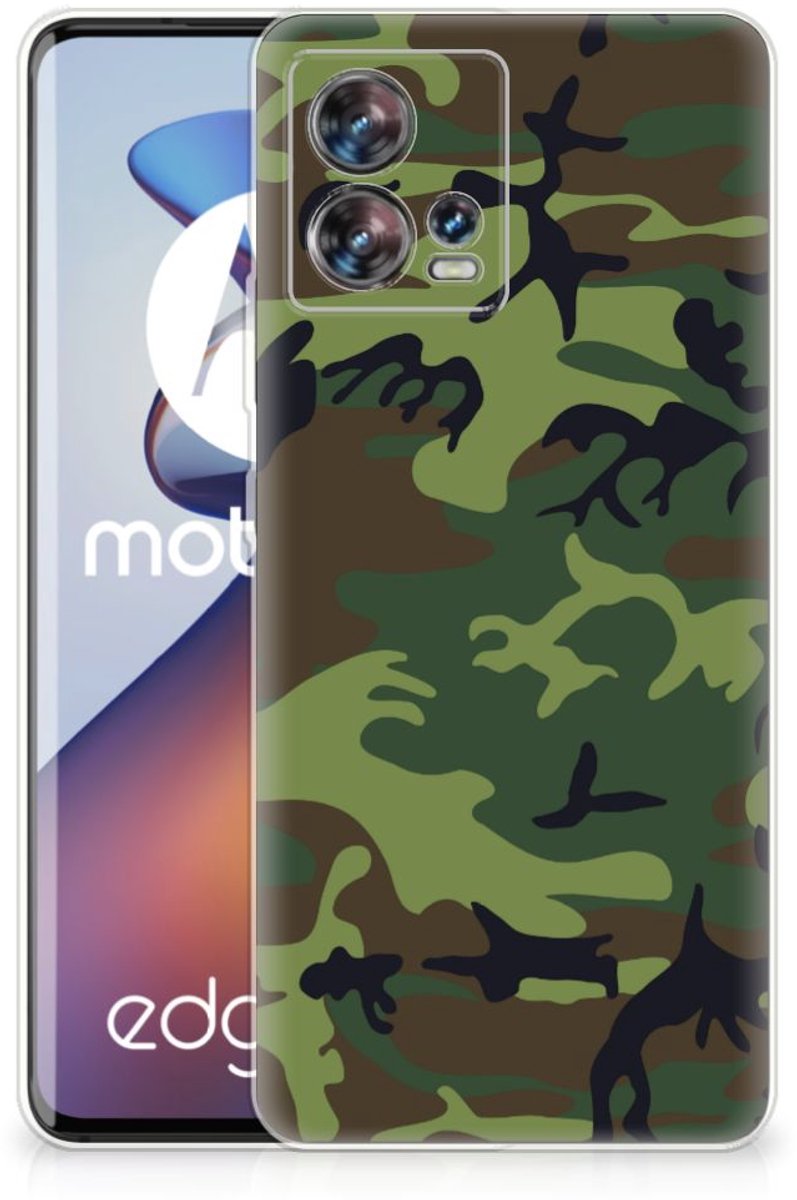 Motorola Edge 30 Fusion TPU bumper Army Dark