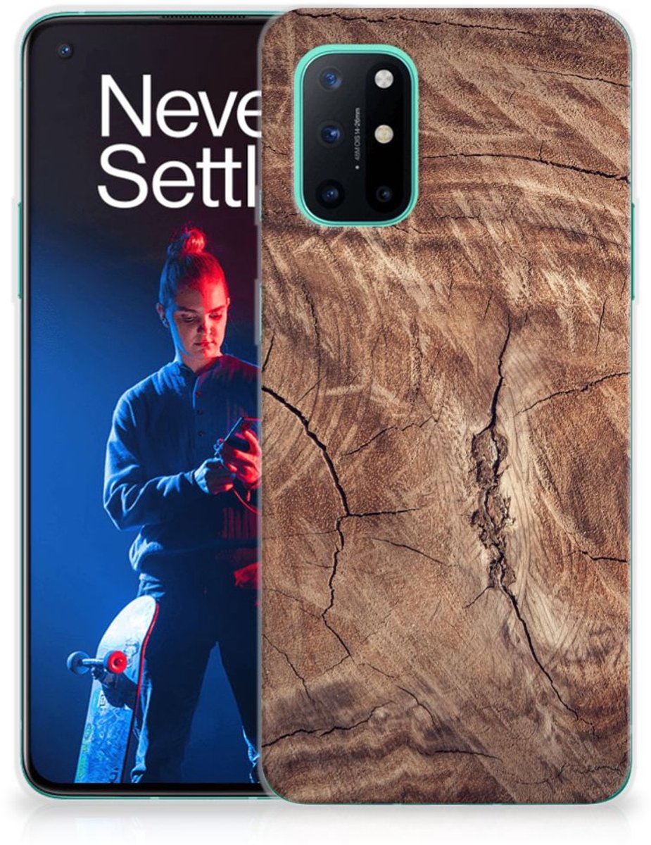 OnePlus 8T Bumper Hoesje Tree Trunk