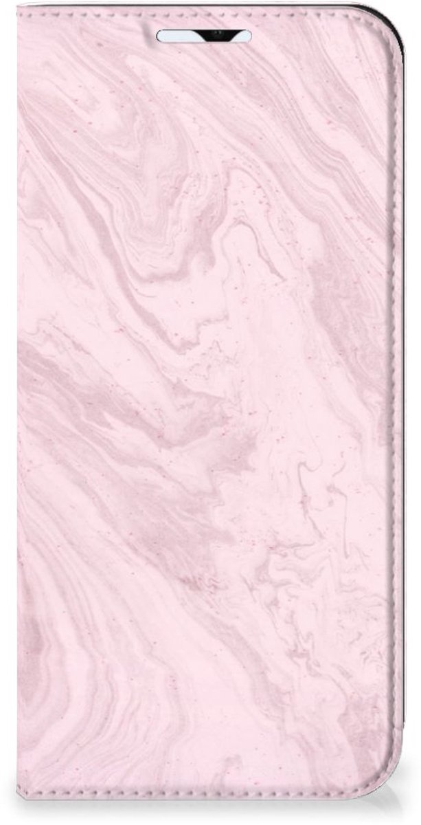 Samsung Galaxy A23 Standcase Marble Pink - Origineel Cadeau Vriendin
