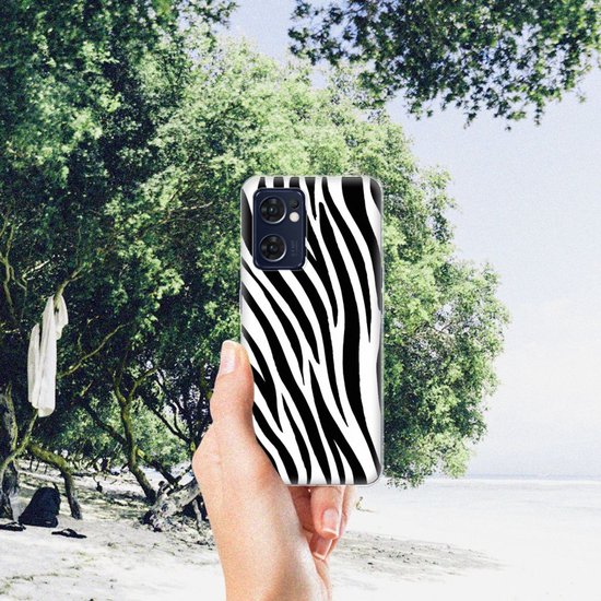 Coques de Housses de téléphone à la Trendy OPPO Reno 7 5G | Trouver l'étui pour smartphone X5 Lite Zebra